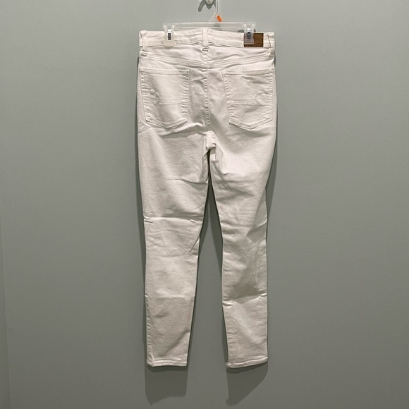 white womens american eagle ripped jeans size 10 - Picture 7 of 8